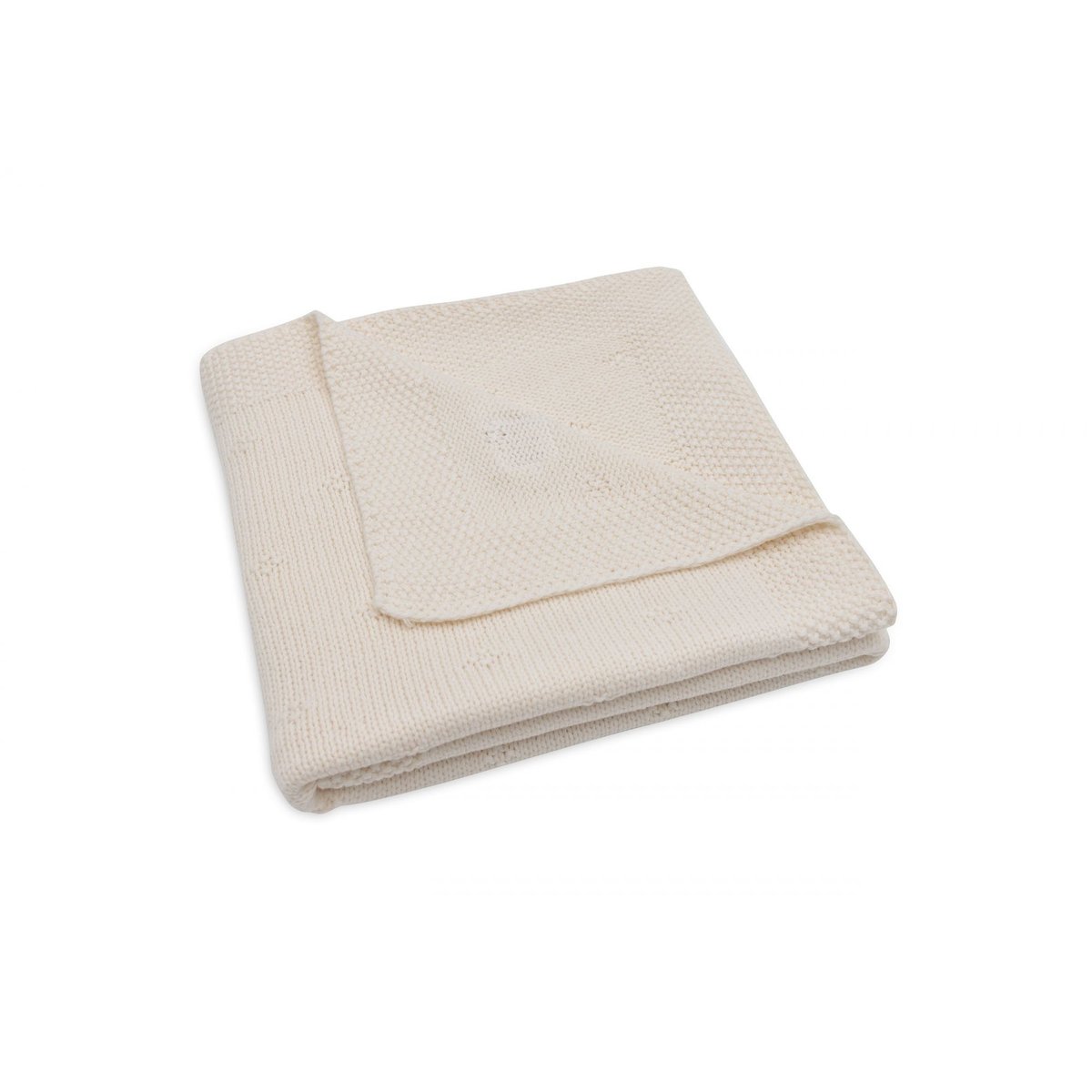 Couverture en tricot ecru, JOLLEIN