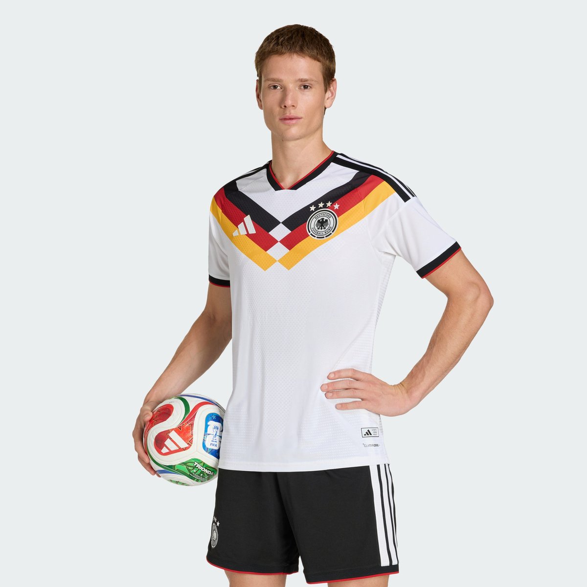 Maillot Domicile Allemagne 26 Authentique Maillot Domicile Allemagne 26 Authentique white, adidas Performance