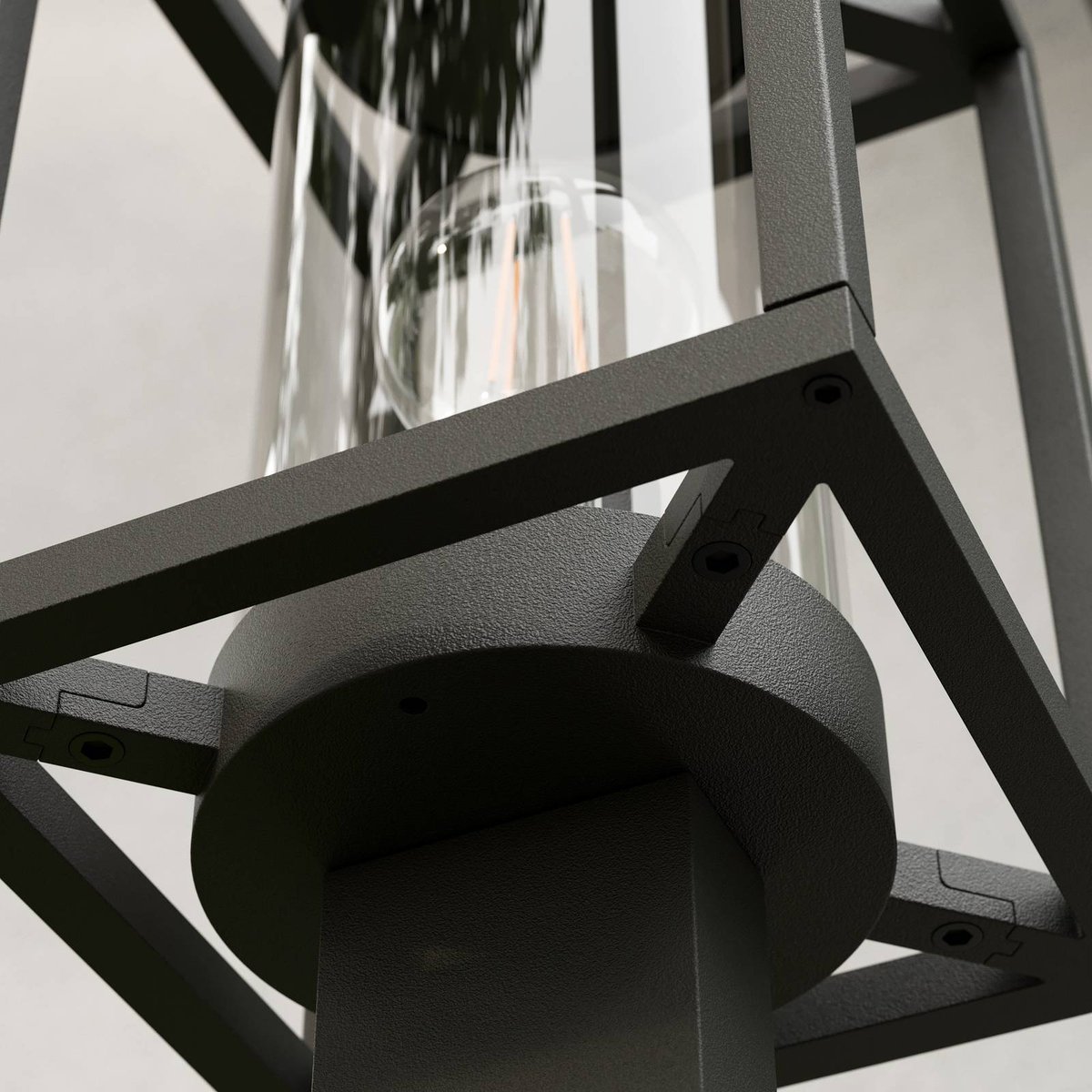 Luminaire extérieur en aluminium moderne anthracite, LUCANDE