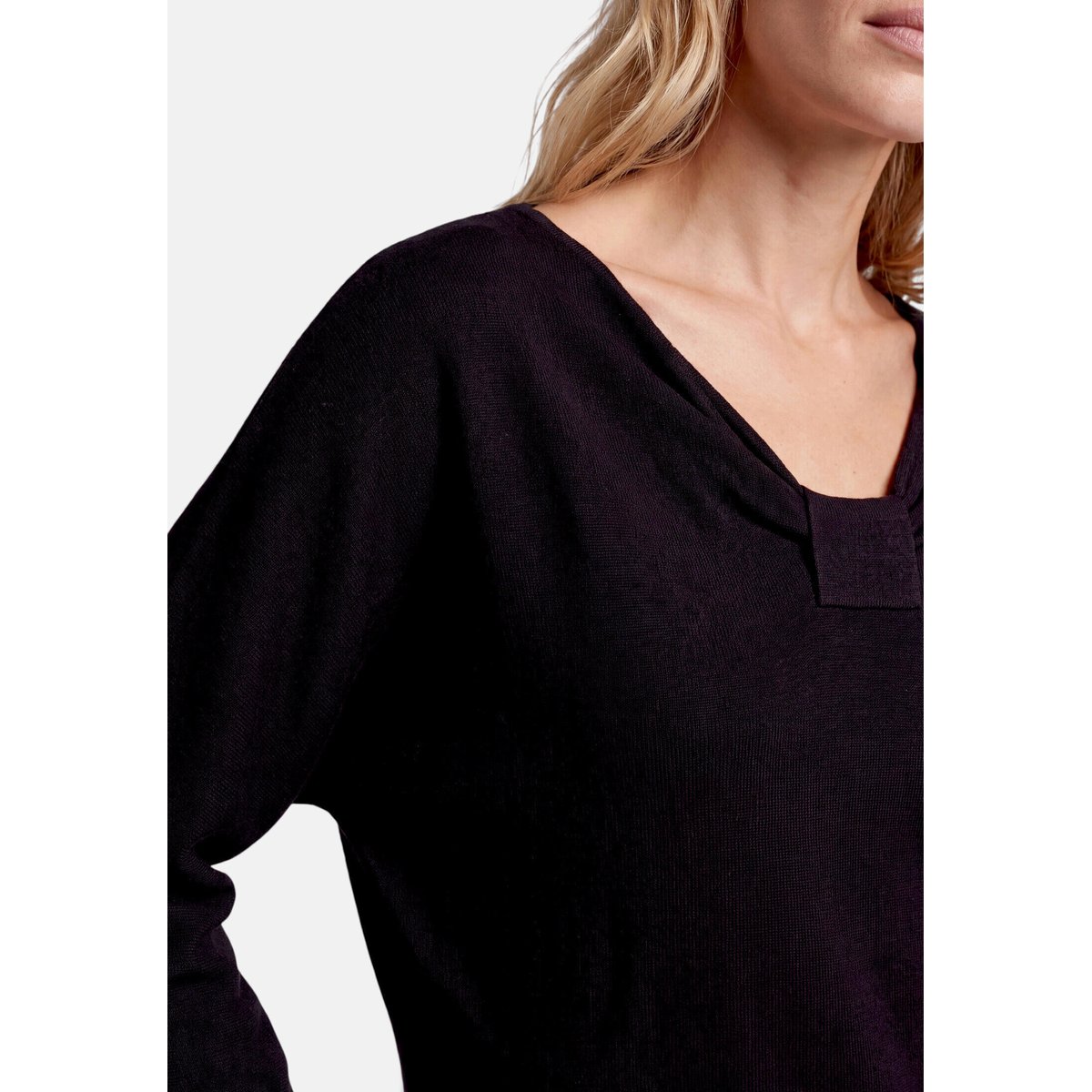 Pull-over en maille à manches chauve-souris black beauty, ZERO