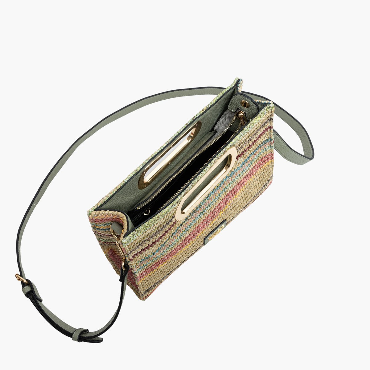 Petit sac shopper Sartene vert, LOLLIPOPS
