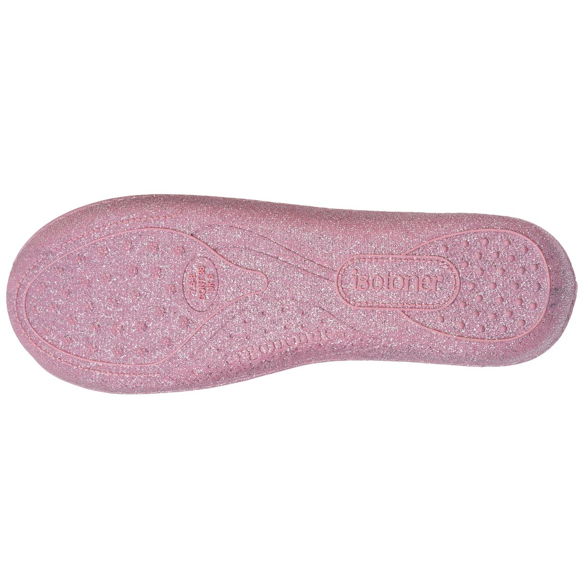 Chaussons Charentaises rose, ISOTONER