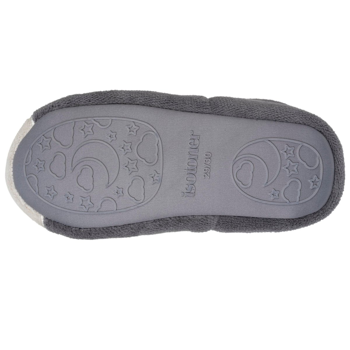 Chaussons Mocassins gris, ISOTONER