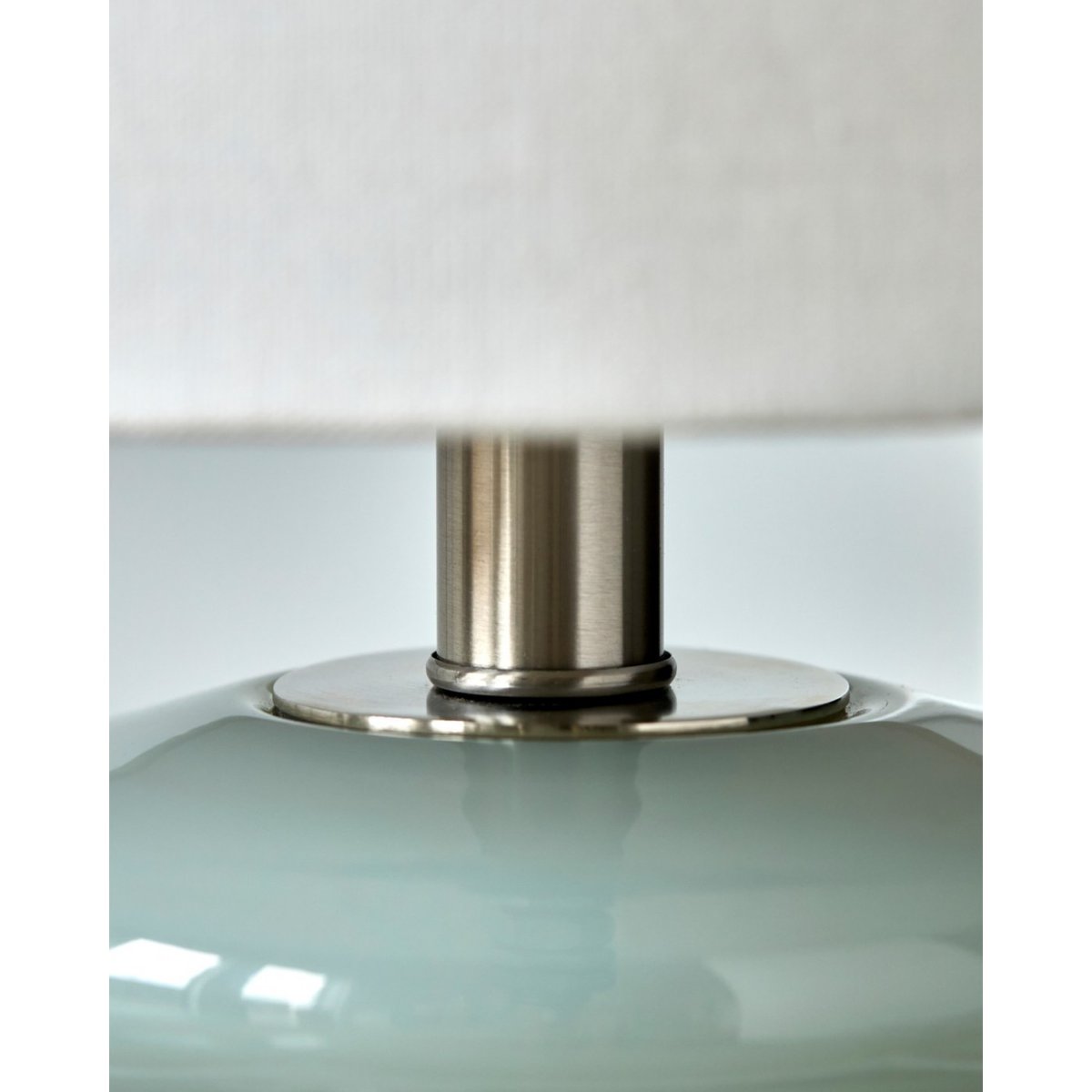 Lampe de table Step h 42 cm bleu clair, blanc cassé, HOUSE DOCTOR