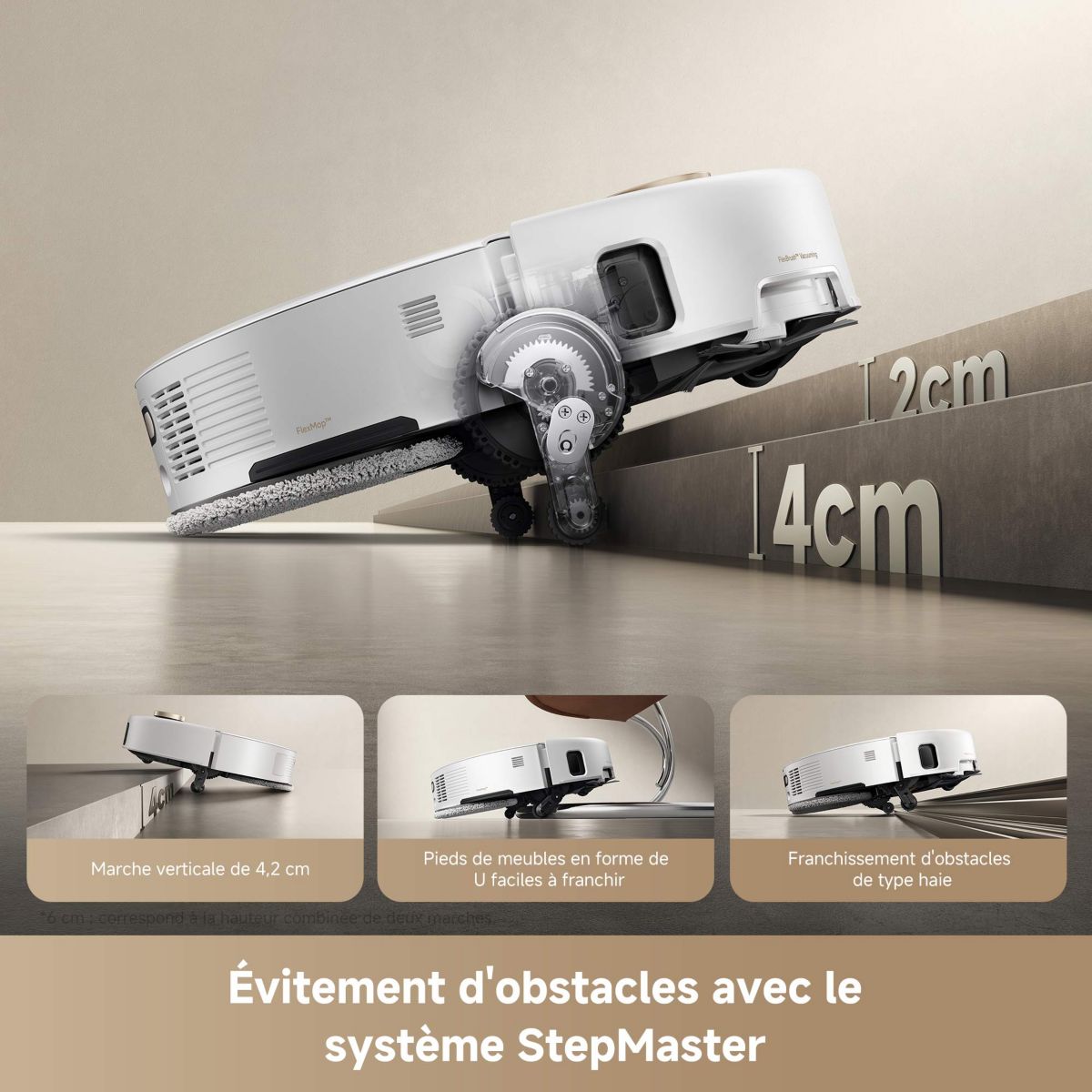 Robot Aspirateur Laveur V50 Ultra Complete couleur unique, MOVA