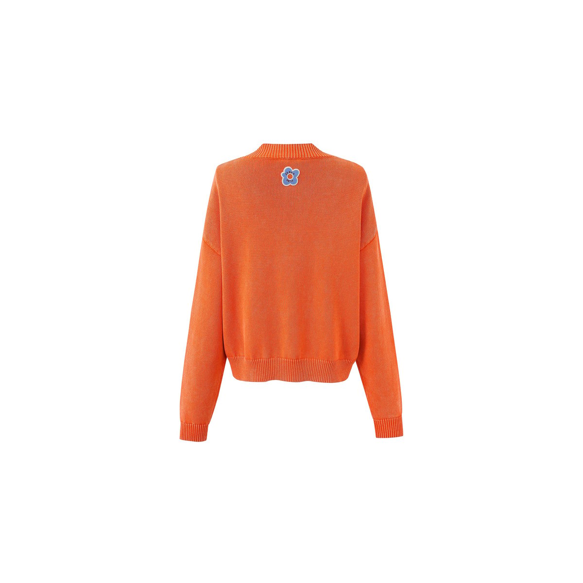 Pull en coton DARA orange, FRNCH