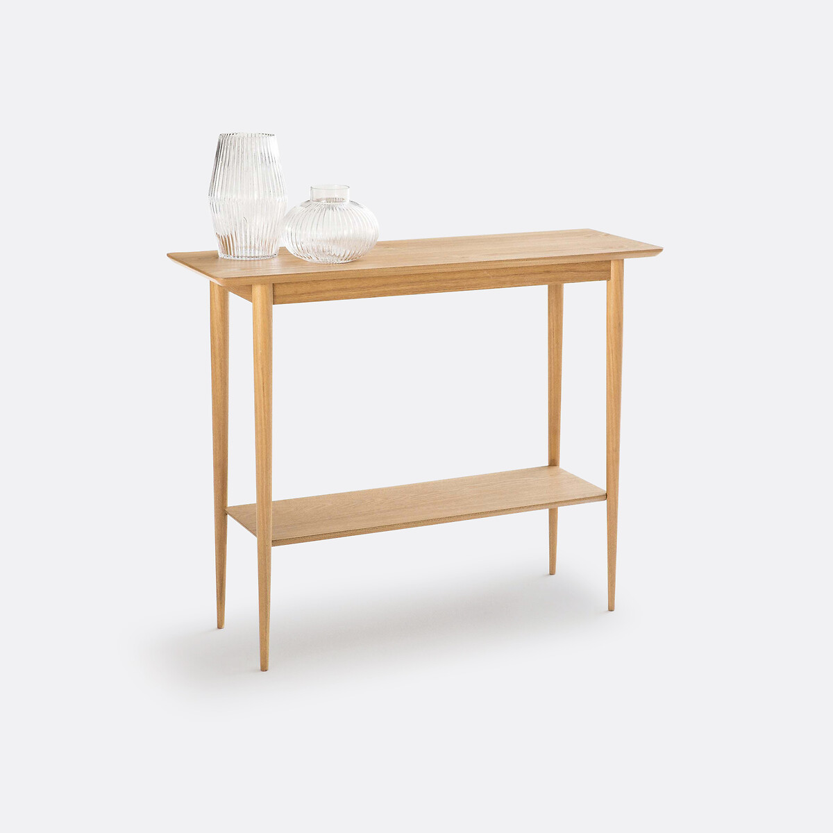 Console double plateau en frêne, Lussan naturel, LA REDOUTE INTERIEURS