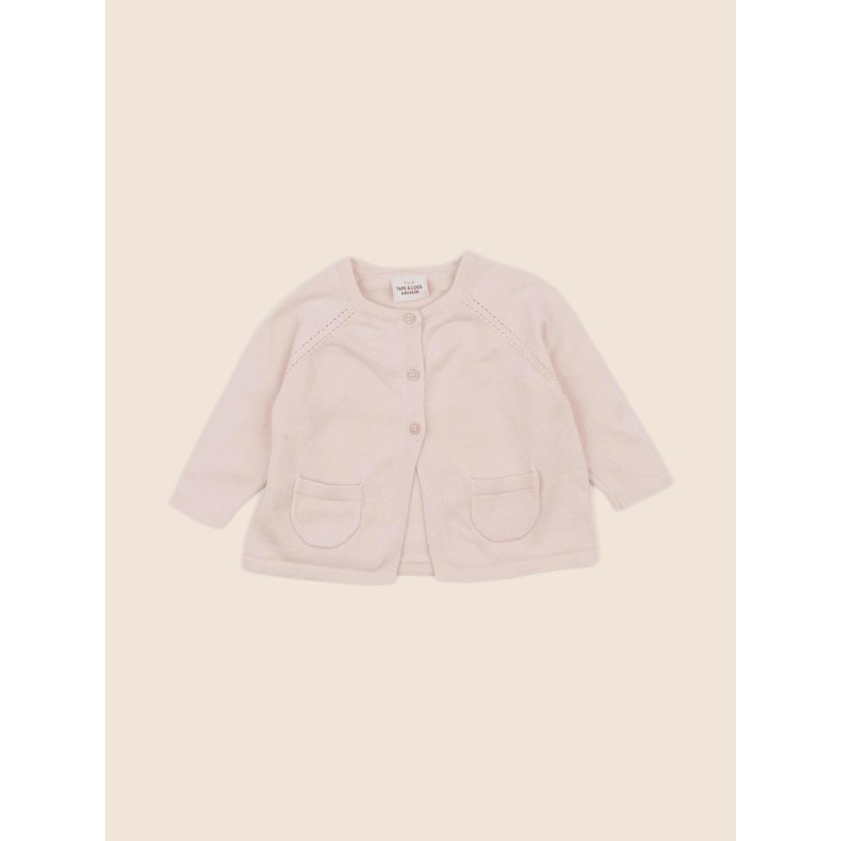 Gilet - Etat satisfaisant rose, TAPE A L'OEIL
