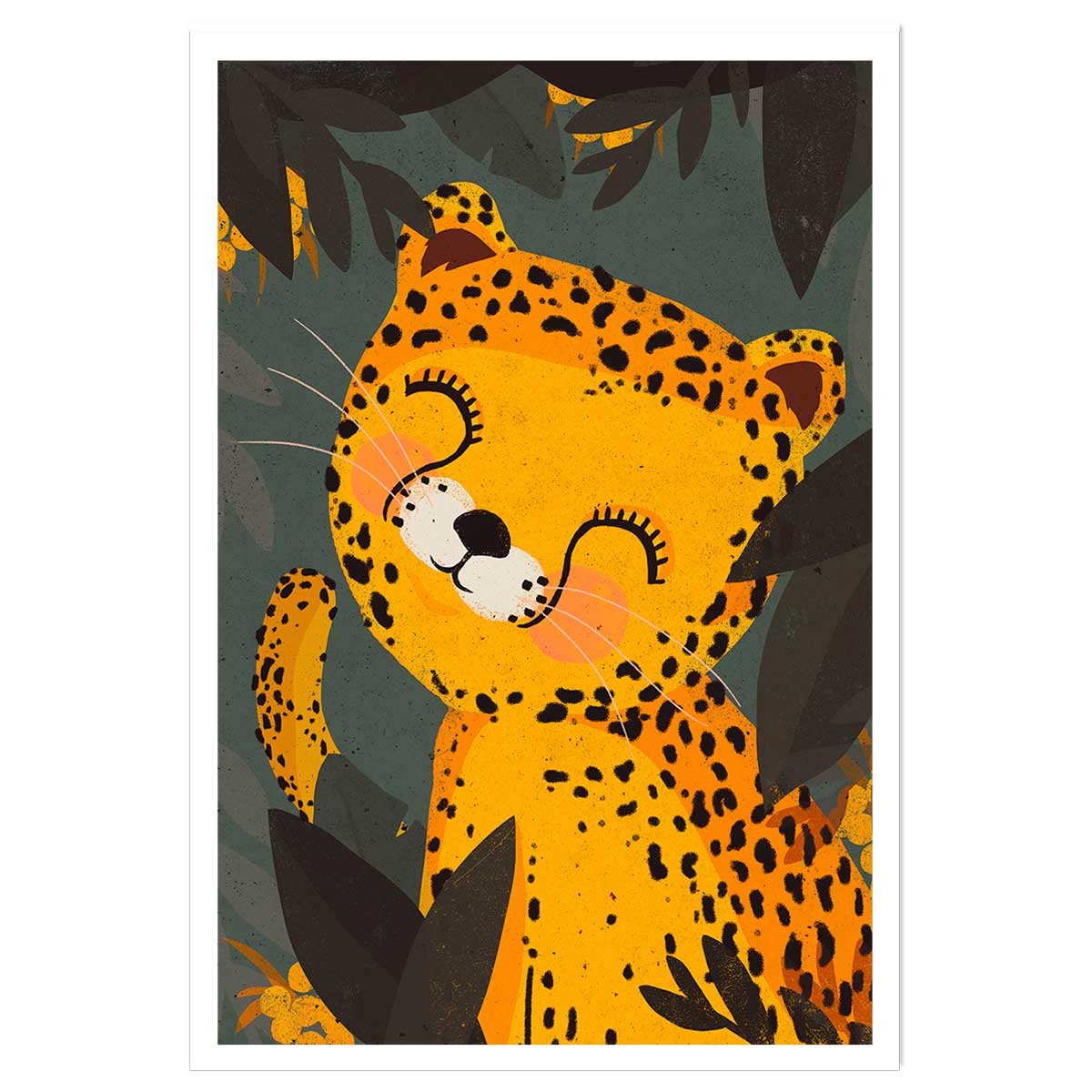 Affiche enfant petit léo affiche seule, HEXOA