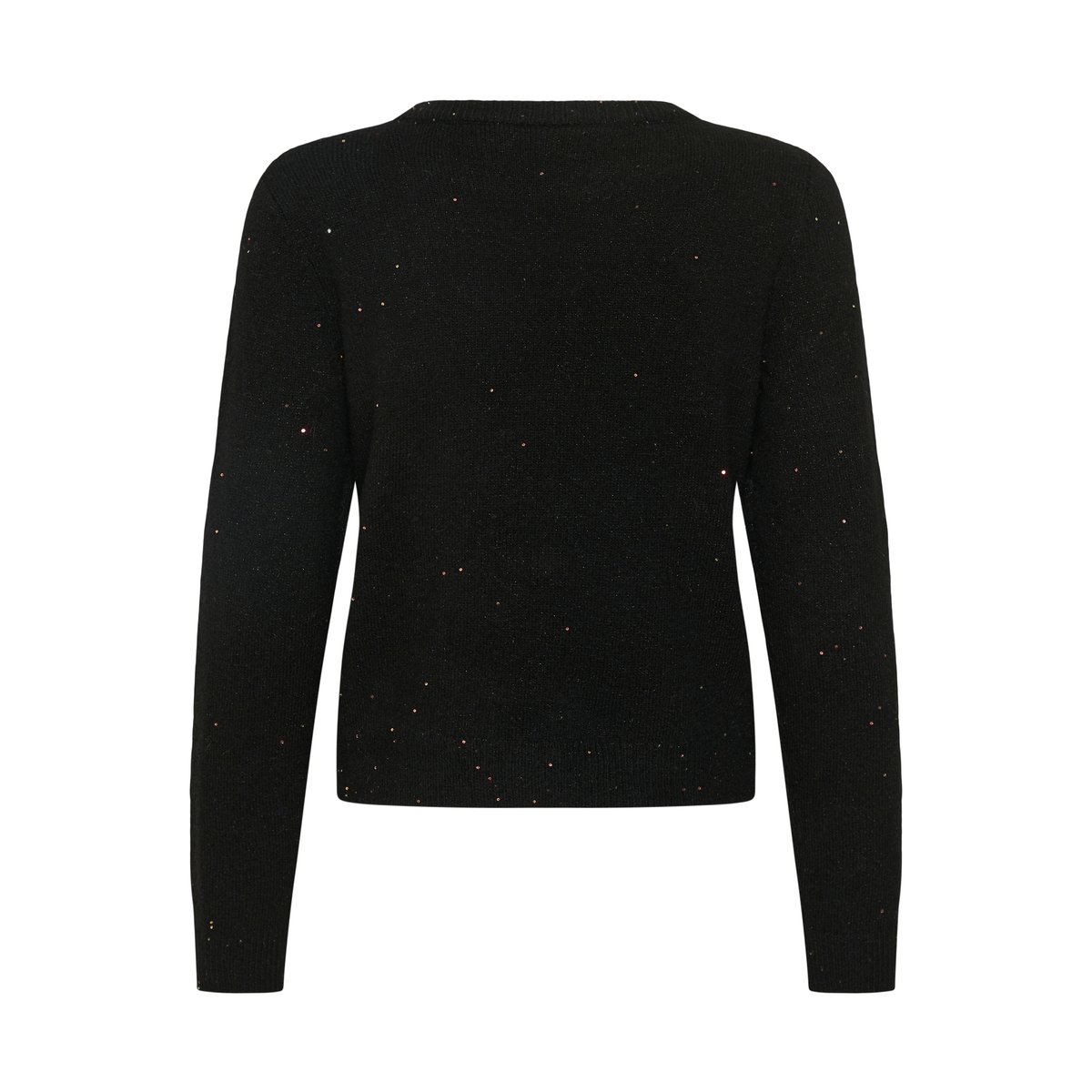Pullover tricoté noir pitch black, CREAM