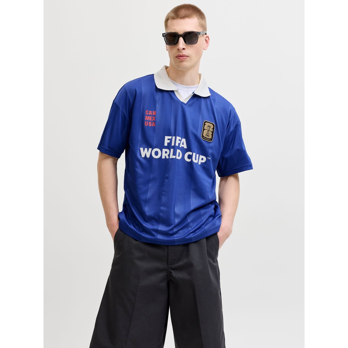 T-Shirt true blue, JACK & JONES