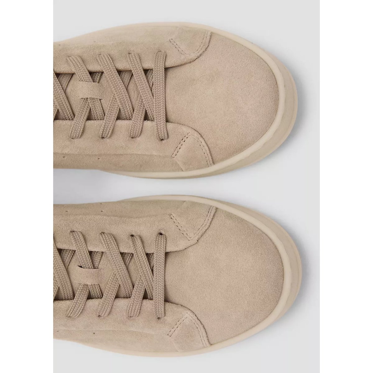 Tennis cuir suède sable, MANGO MAN