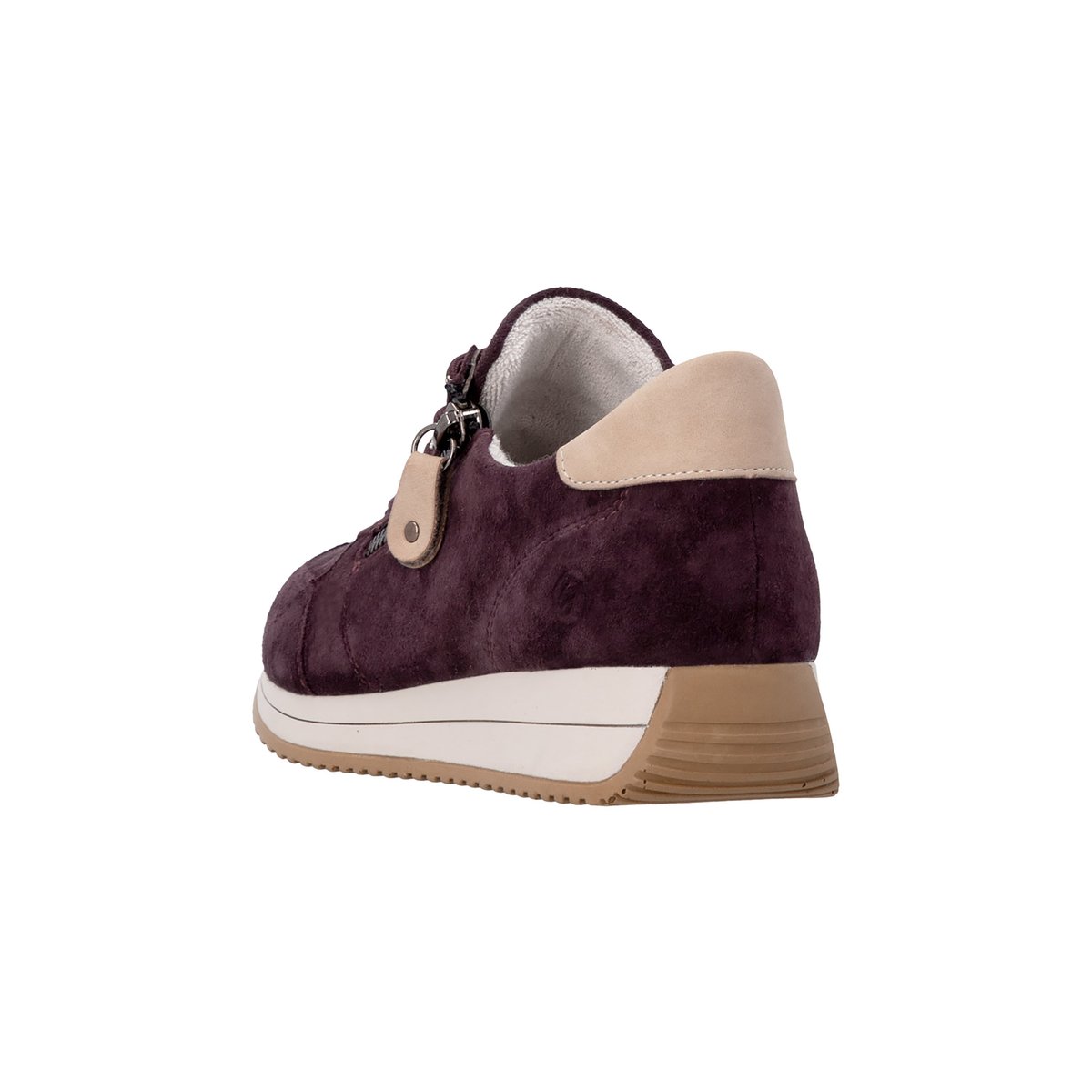 Basket Cuir rouge comb, REMONTE