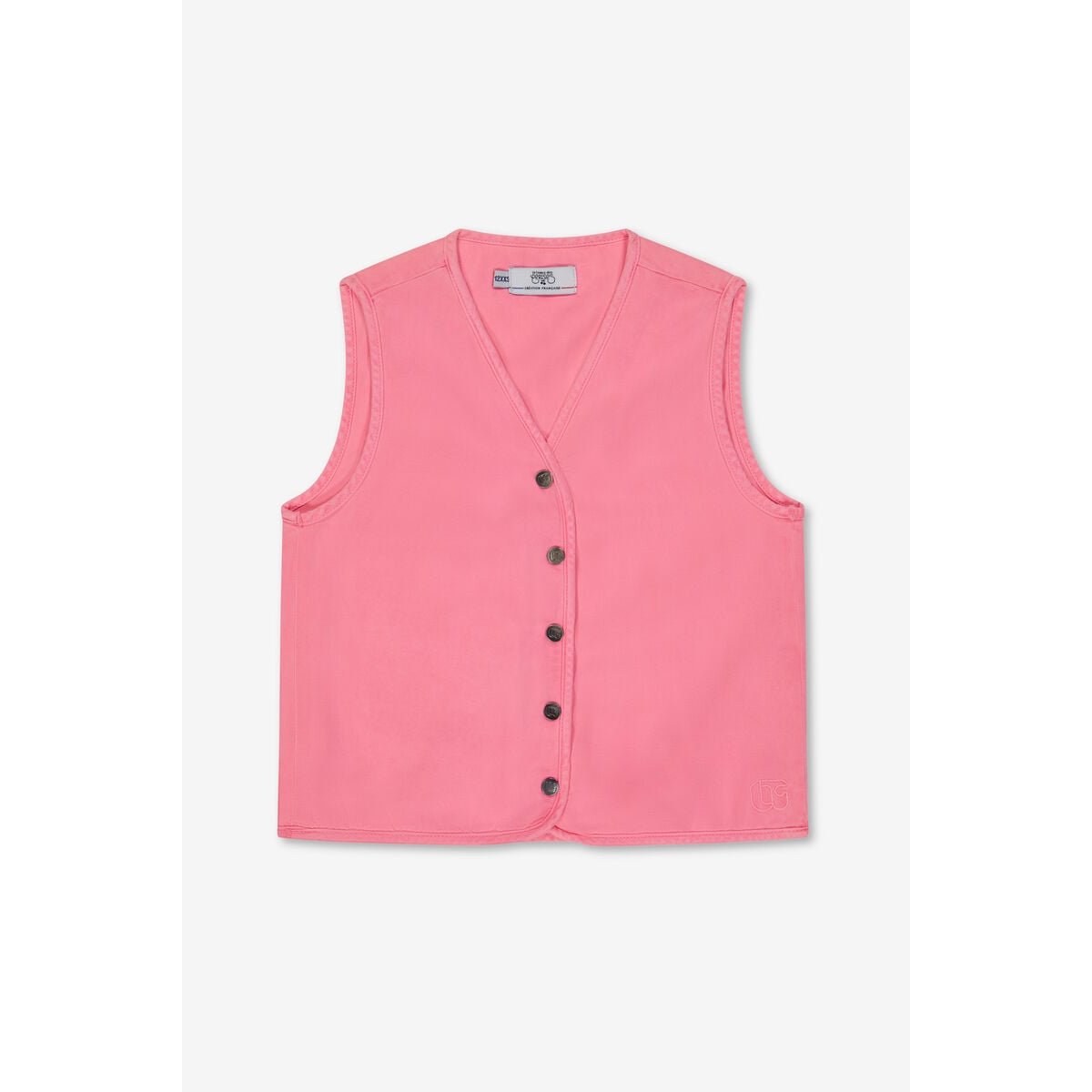 Gilet BANDOL fluo pink, LE TEMPS DES CERISES