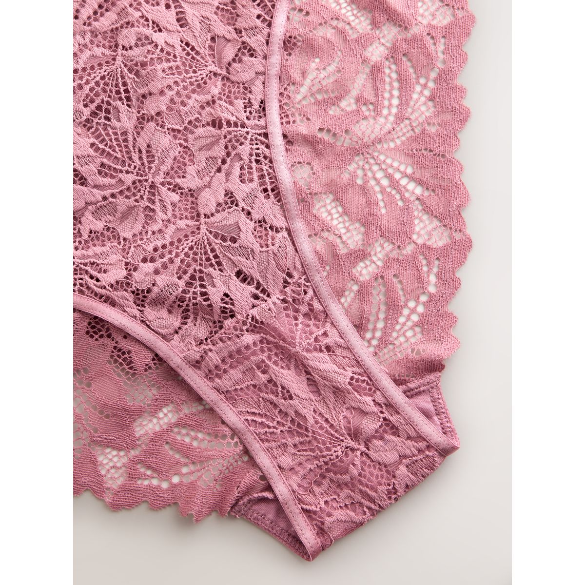 Culotte en dentelle confort optimal, lot de 2 rose, NEXT