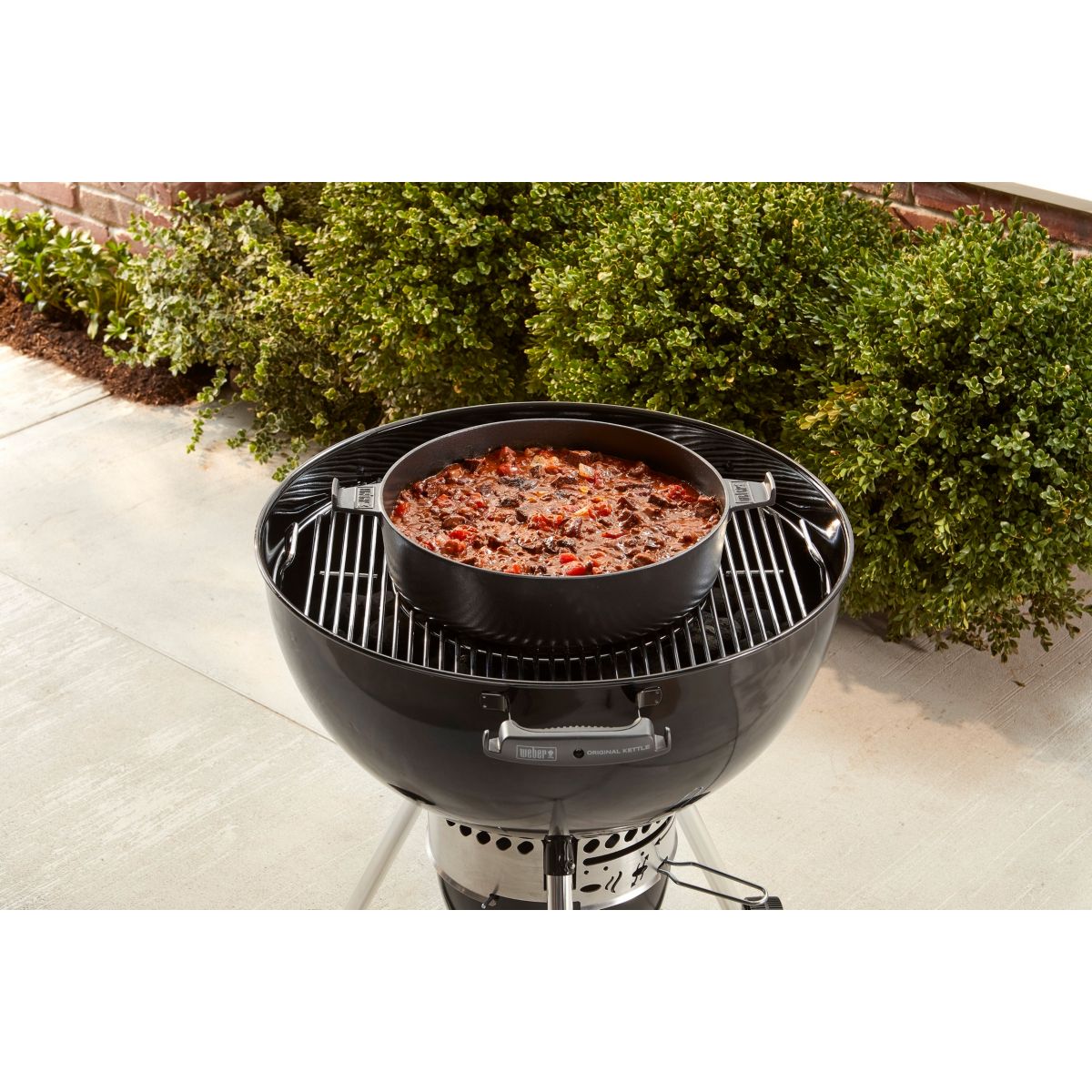 Cocotte barbecue COCOTTE 2 EN 1 POUR GBS noir, WEBER