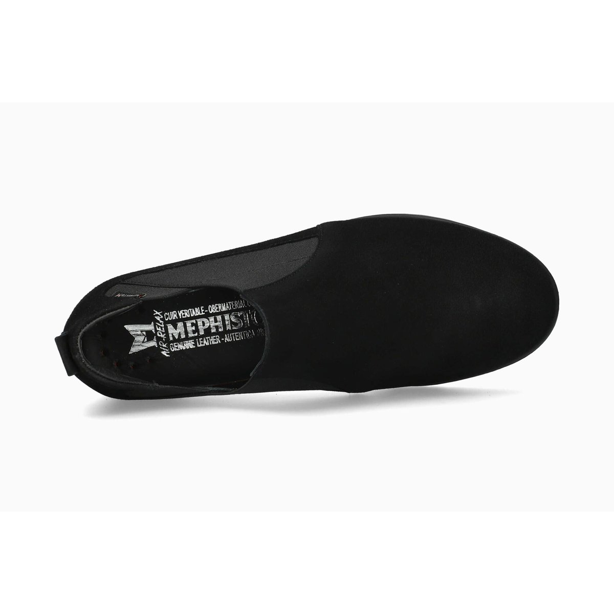 Baskets en cuir IBELINA noir 5143, MEPHISTO