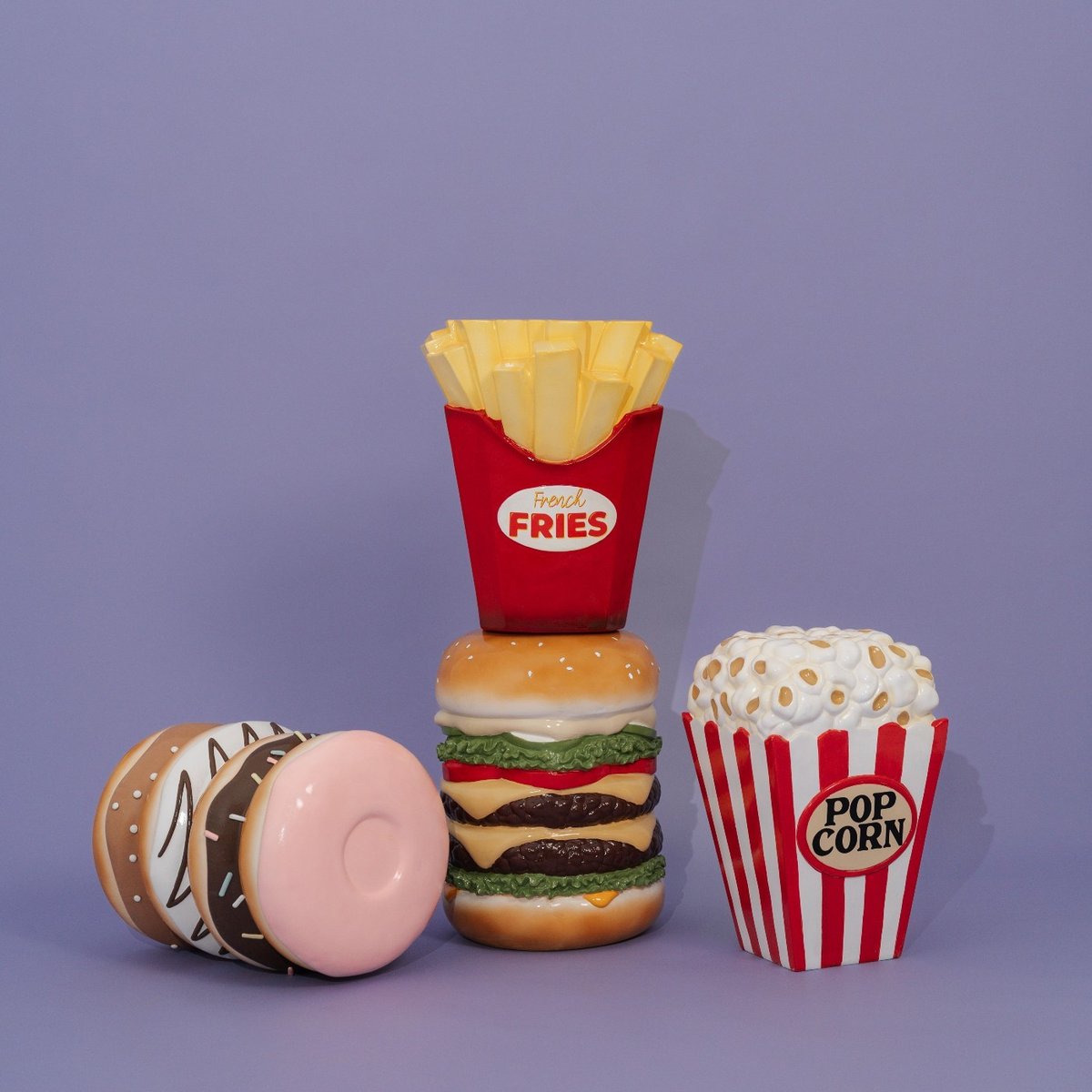 Tabouret donuts marron, KARE DESIGN