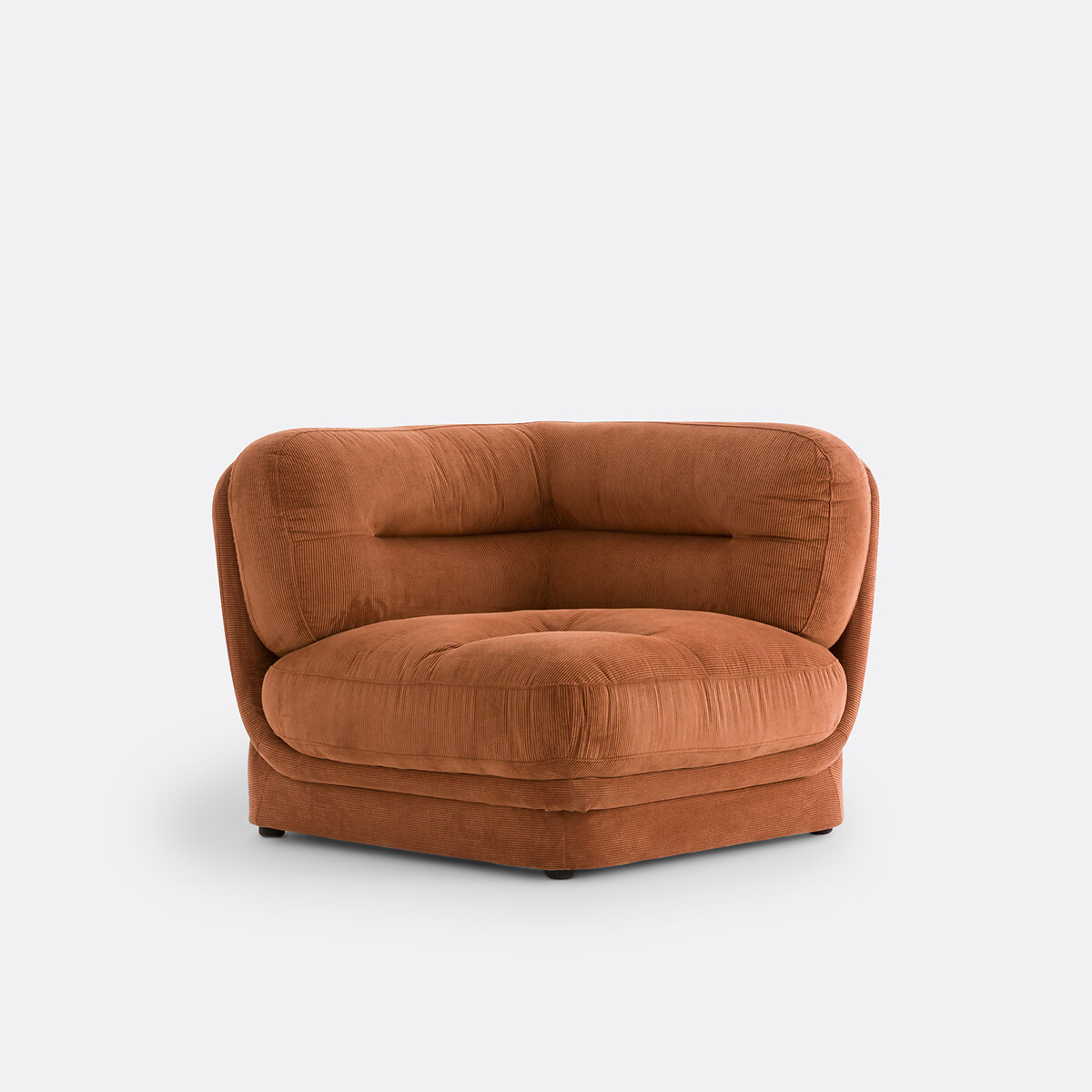 Angle modulable en velours côtelé, Jonas ecureuil, LA REDOUTE INTERIEURS