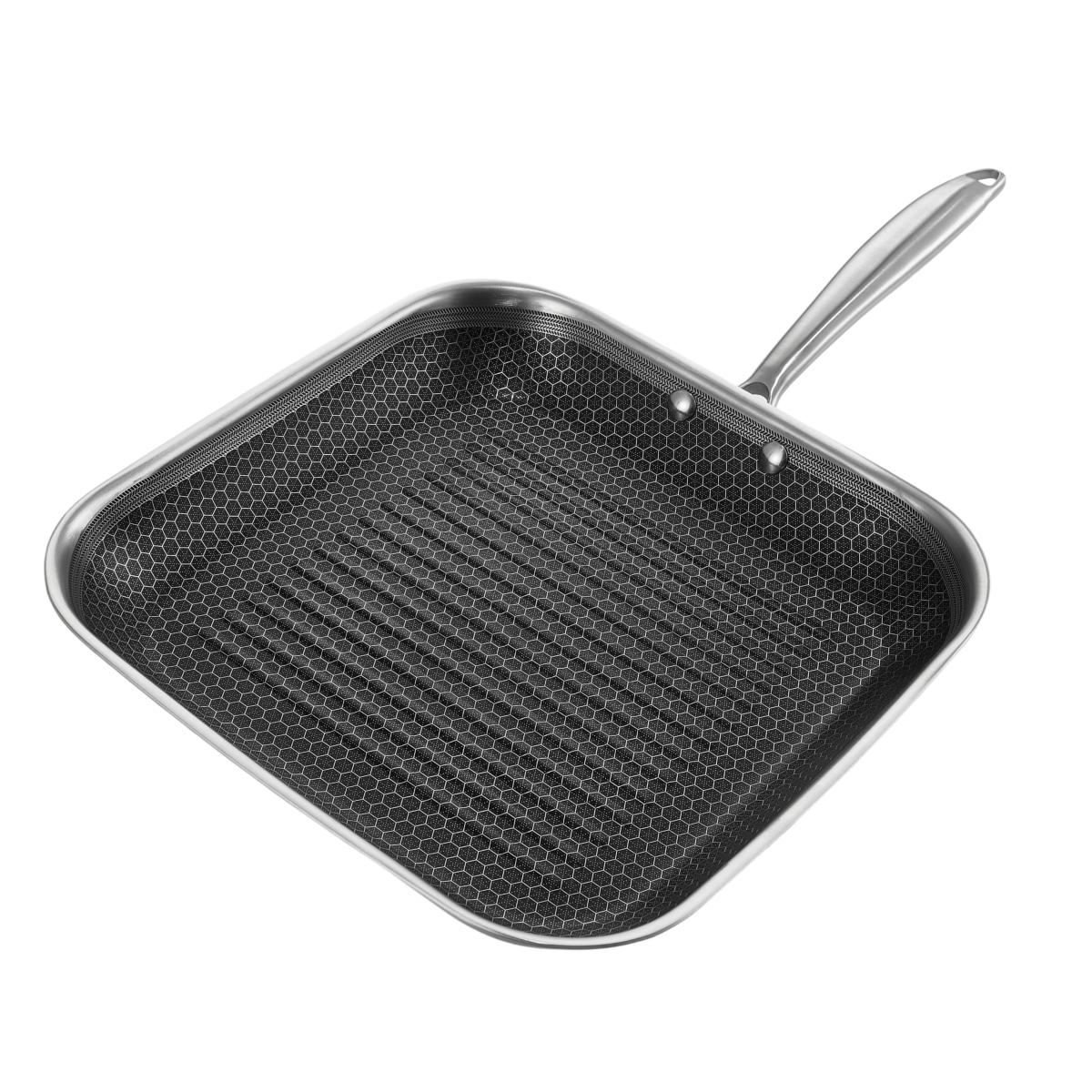 Grill 28cm triplex - "BlackSteel" couleur unique, GAM HOTEL