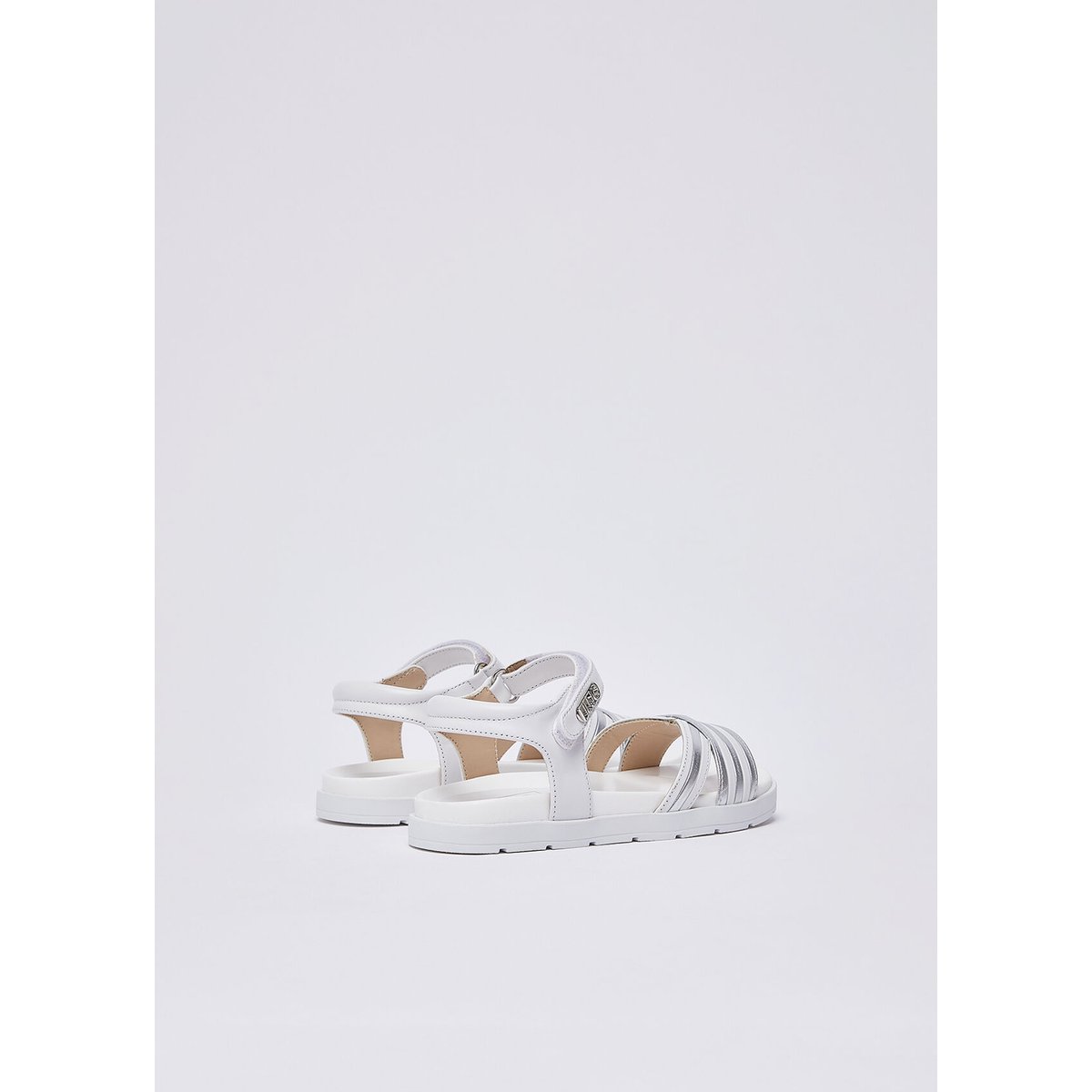 Sandales bicolores blanc, LIU JO