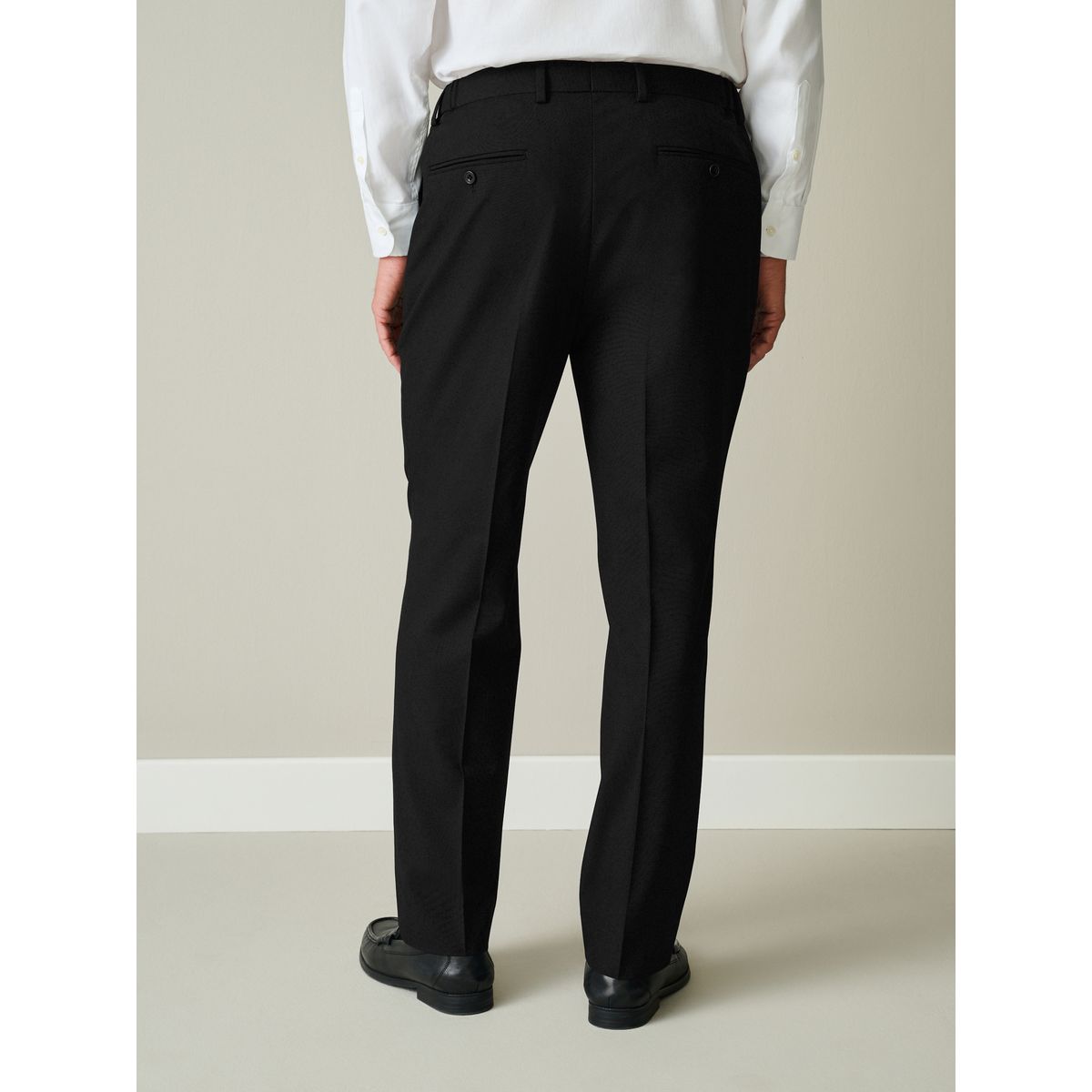Pantalon élastique habillé motionflex noir, NEXT