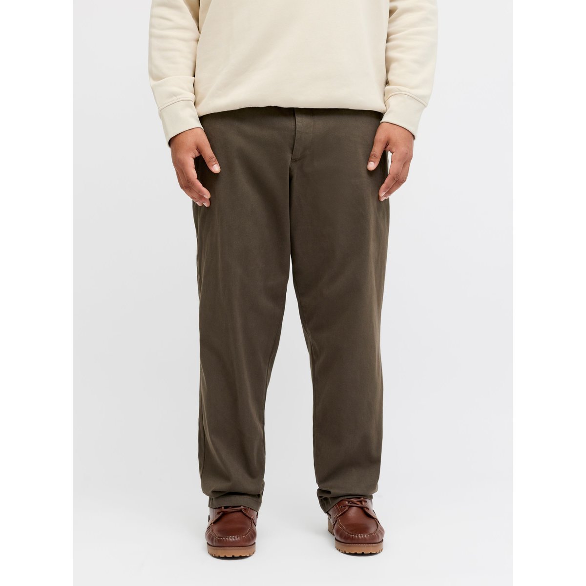 Pantalon Coupe Décontractée grise - beluga 1, JACK & JONES