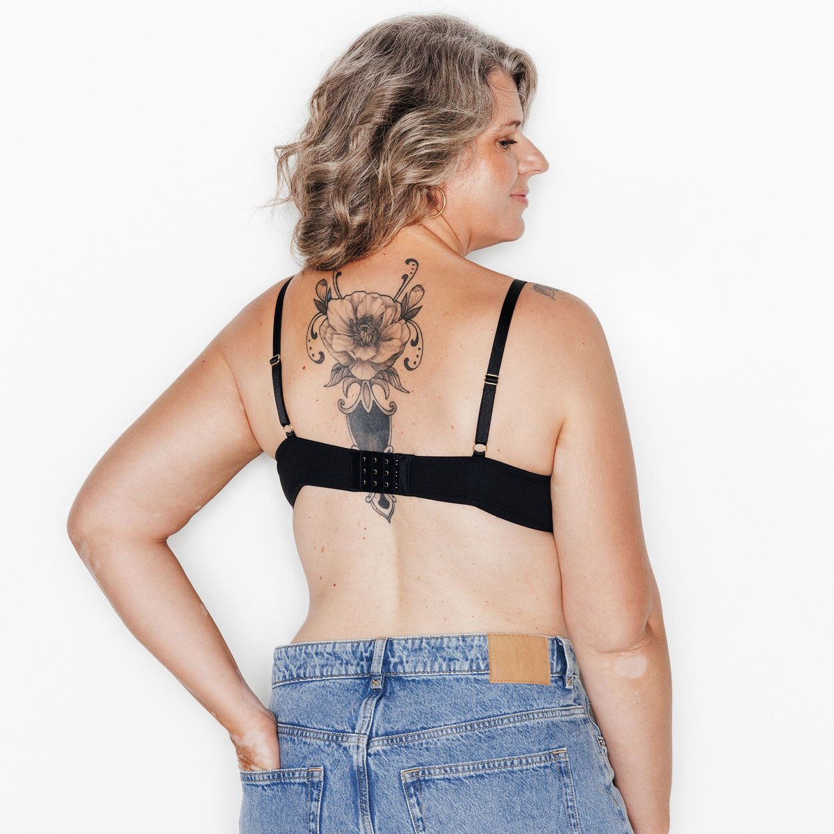Soutien-gorge post-opératoire INOUIE noir, ROUGEGORGE LINGERIE