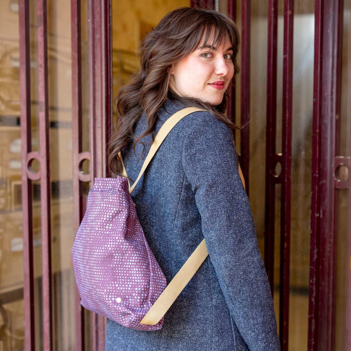 Sac nomade Voluto multicolore, LA CERISE SUR LE GATEAU