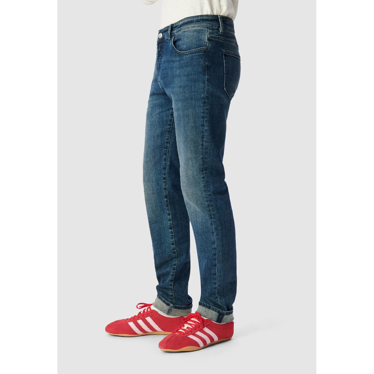 Jean slim BRUCE bleu gris, IKKS