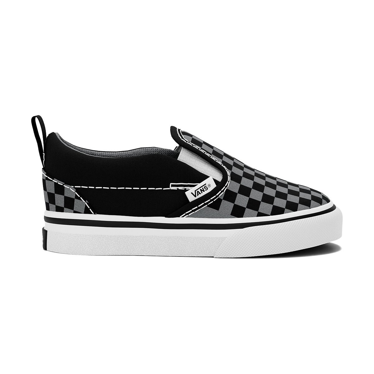 Baskets Classic Slip-On noir/gris, VANS