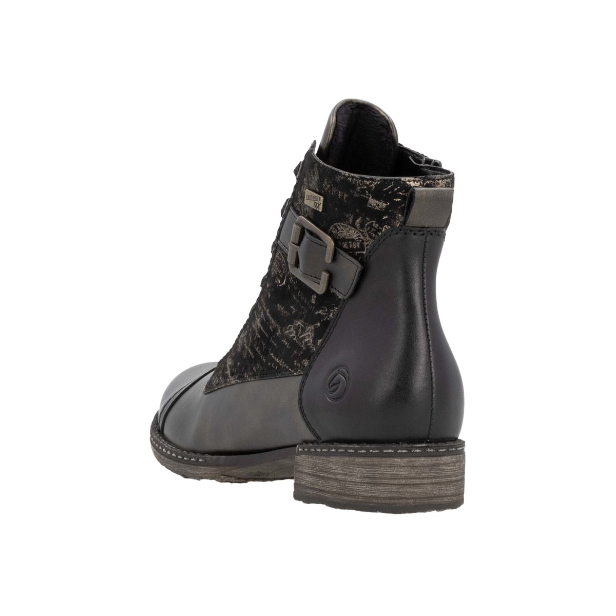 Bottines à Lacets Et Zip Odeon noir-combi, REMONTE