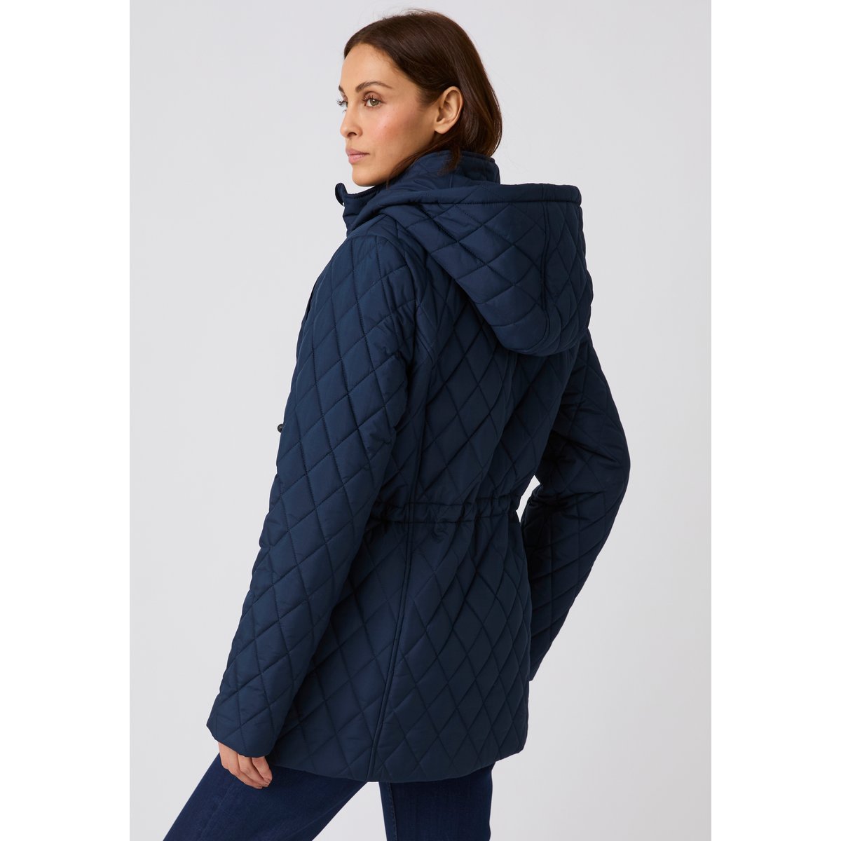 Parka matelassée bleu marine, DAMART