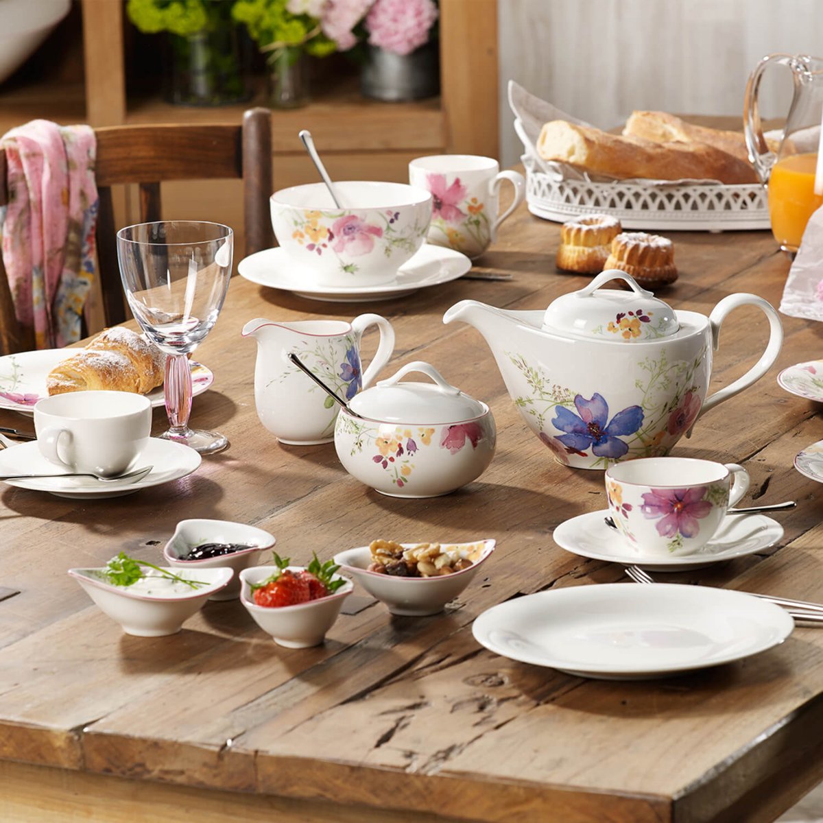 Théière 6 Pers. MARIEFLEUR multicolore, VILLEROY & BOCH