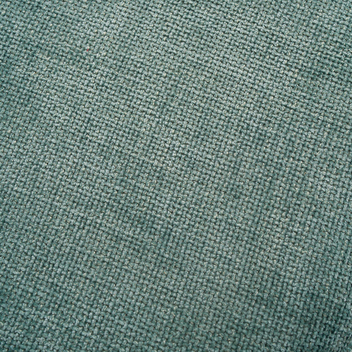 Pouf en tissu texturé, Polina bleu vert, LA REDOUTE INTERIEURS