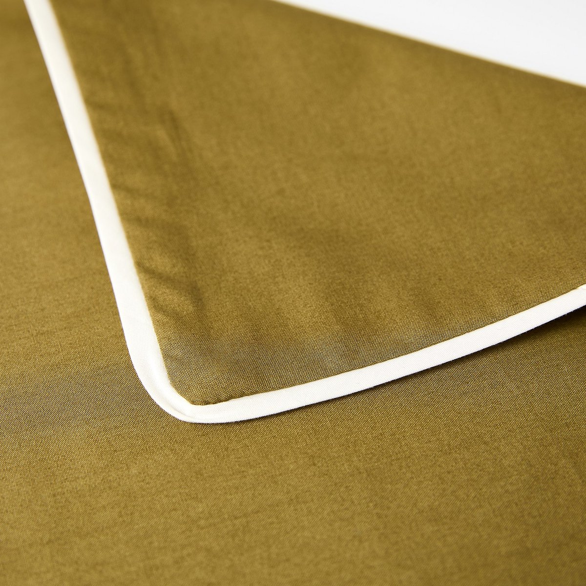 Parure de lit percale DAHLIA kaki, bronze, HABITAT