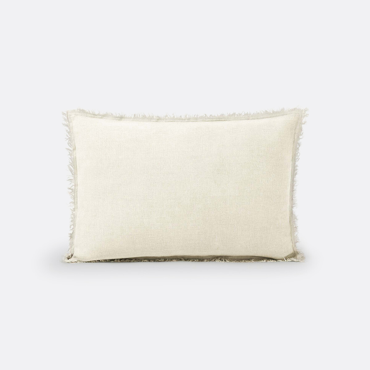 Housse de coussin lin lavé, Linange ecru, LA REDOUTE INTERIEURS