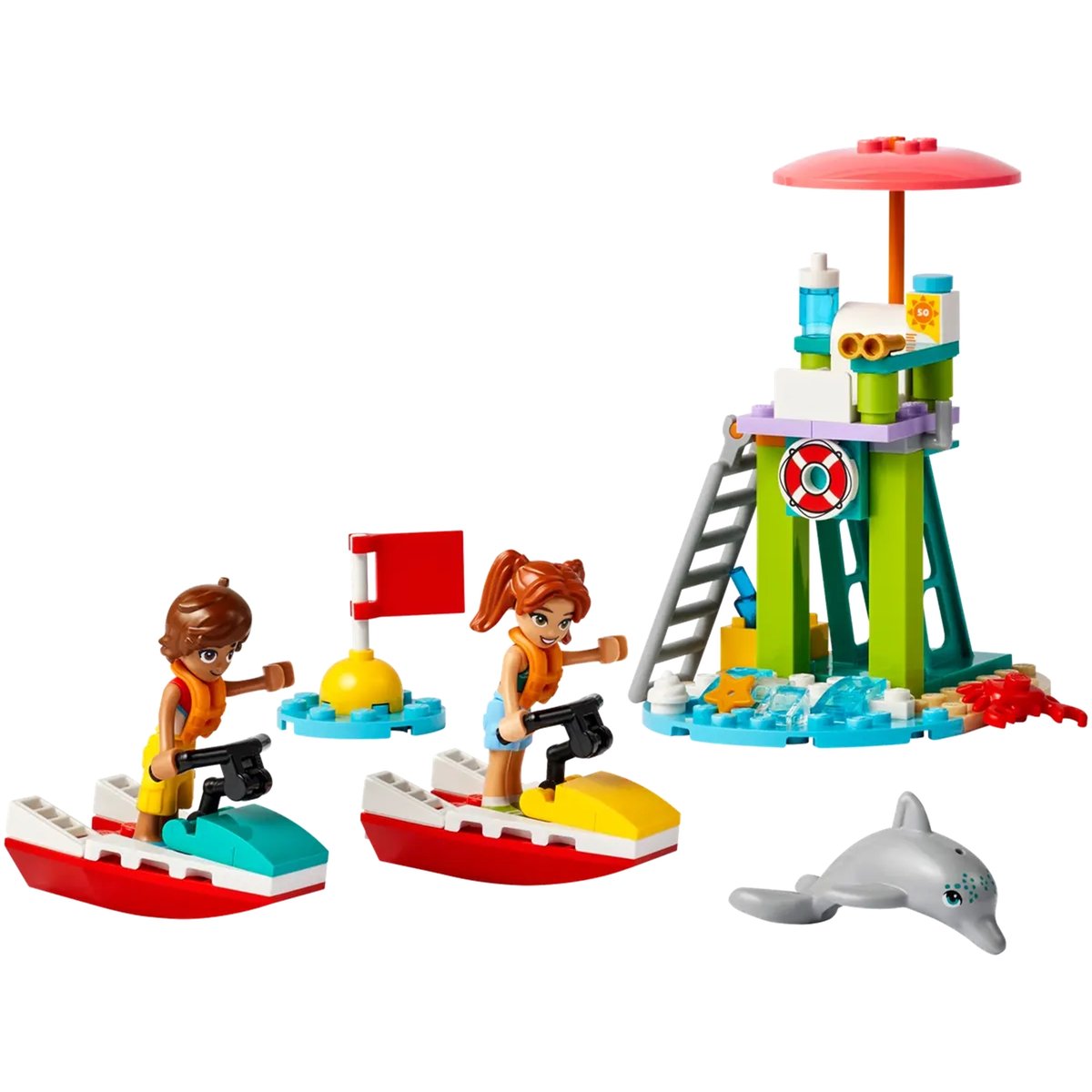 LEGO Friends - Le jet-ski de la plage - 42623 multicolore, LEGO
