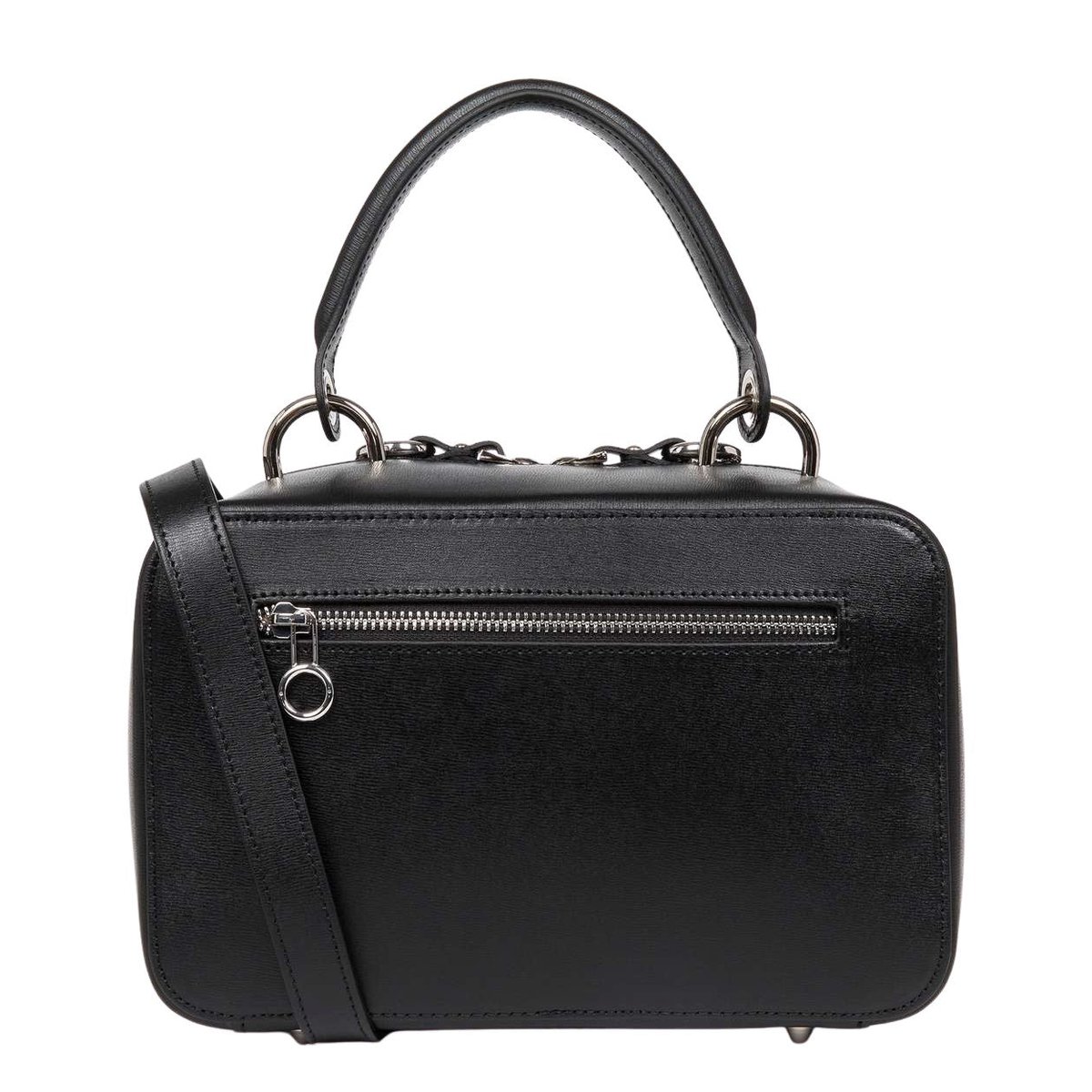 Sac à main zippé CUBE IN BOX noir multi, SEQUOIA