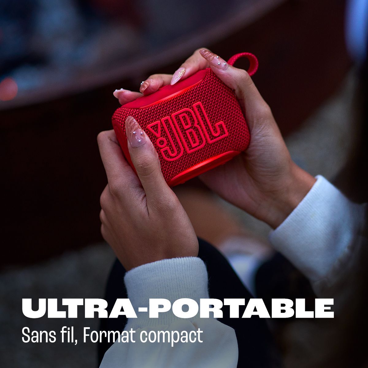 Enceinte portable GO 5 Noire - Bluetooth, étanche, autonomie 8h couleur unique, JBL