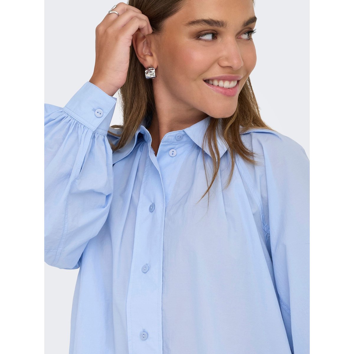 Chemise cashmere blue 1, ONLY
