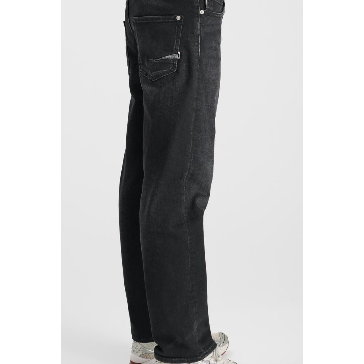 Jeans droite SWANN, longueur 34 black / black, LE TEMPS DES CERISES