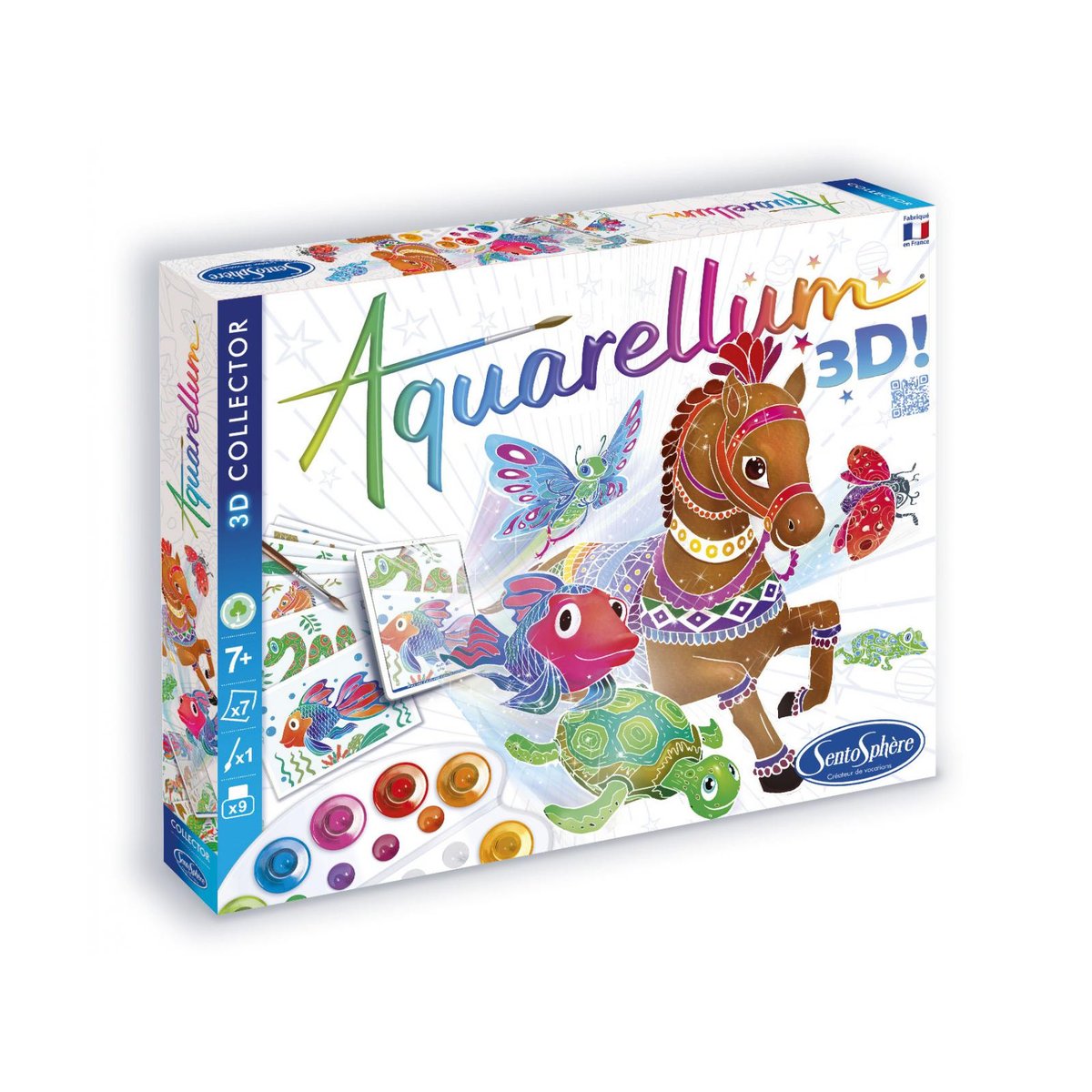 Aquarellum live collector multicolore, SENTOSPHERE