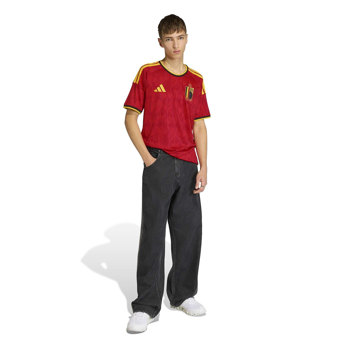 Maillot replica Home Belgique, Coupe du monde 2026 rouge, adidas Performance