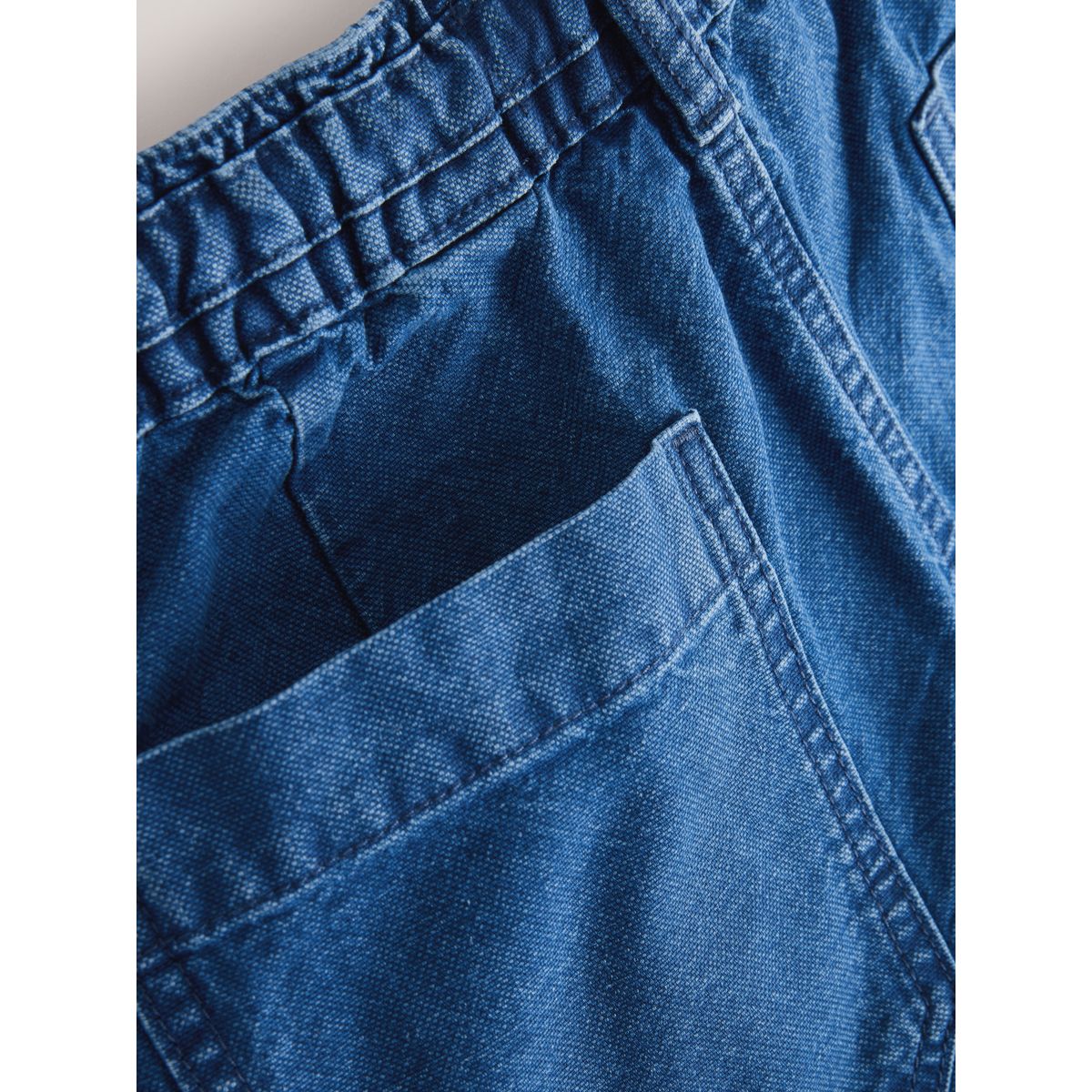 Short en jean style utilitaire bleu moyen, NEXT