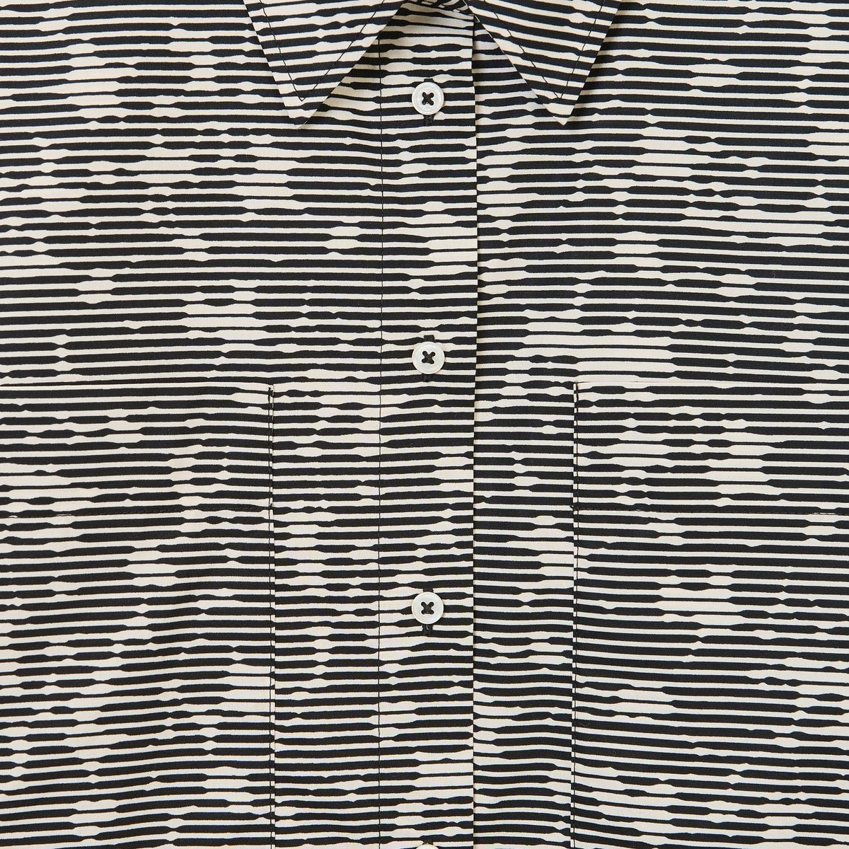 Chemise imprimé avec manches longues en BIO GOTS amaretti, MONOPRIX