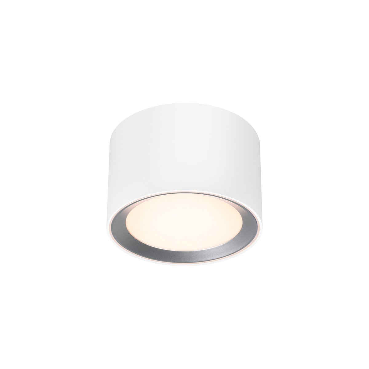 Spot Cylindrique et minimaliste de salle de bain en métal, LANDON Smart blanc, NORDLUX