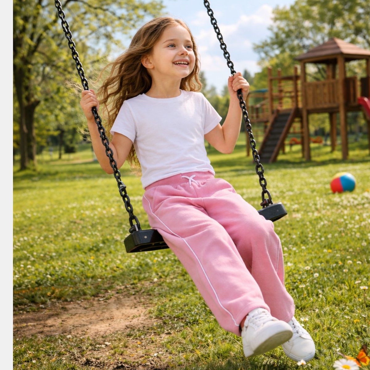 Pantalon de jogging large à bandes latérales, coupe décontractée et taille élastique à cordon WIDE LEG rose, LEE COOPER