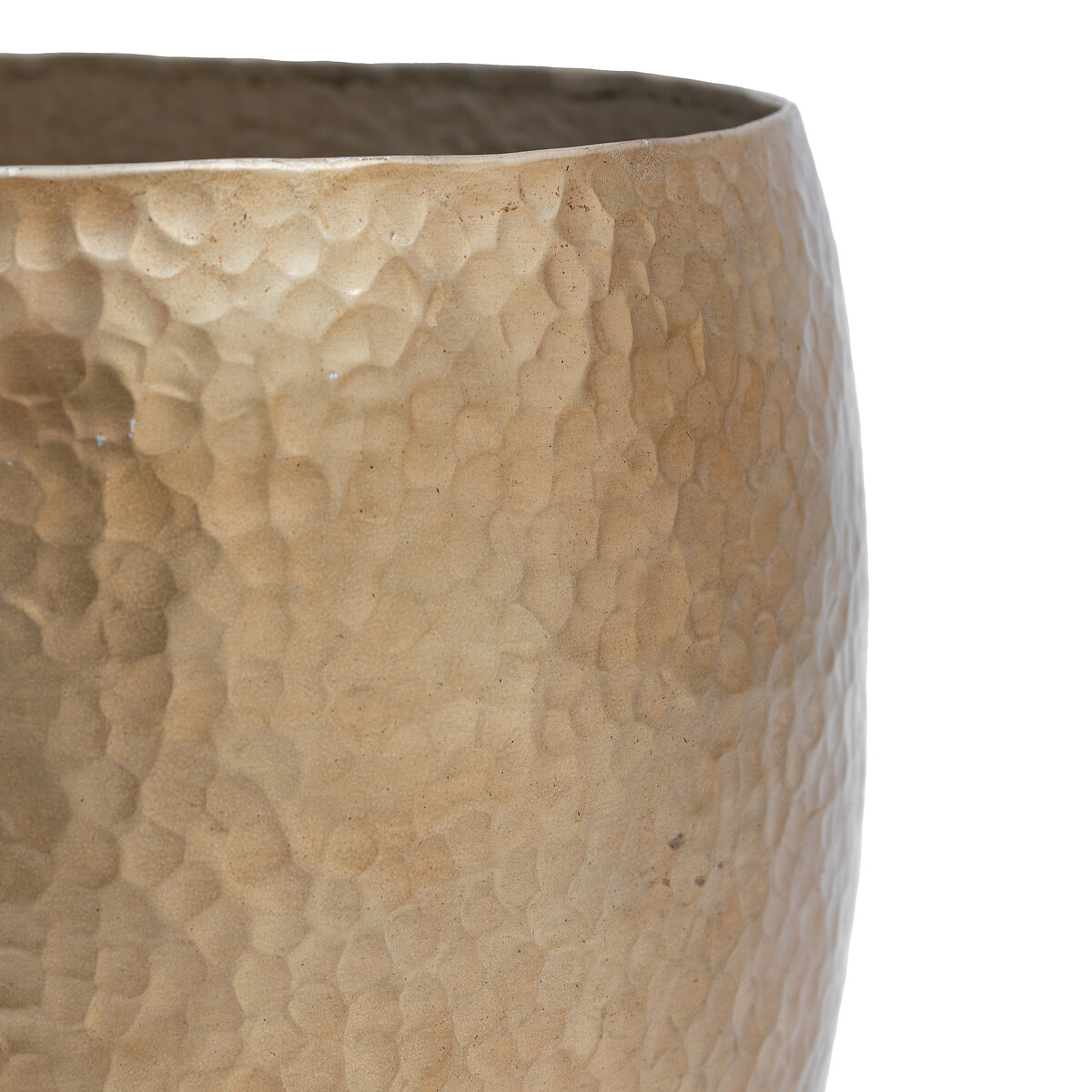 Set of 2 Cradley Metal Planters bronze, ÉDITÉ