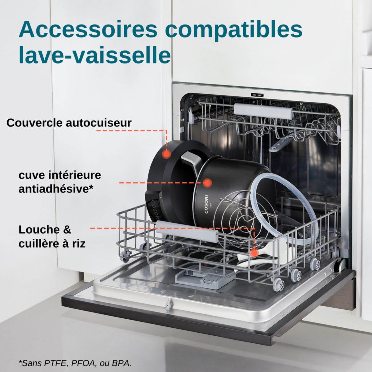 Multicuiseur 5.7Litre Pressure CookerKAAPPCCSNEU0007Y couleur unique, COSORI